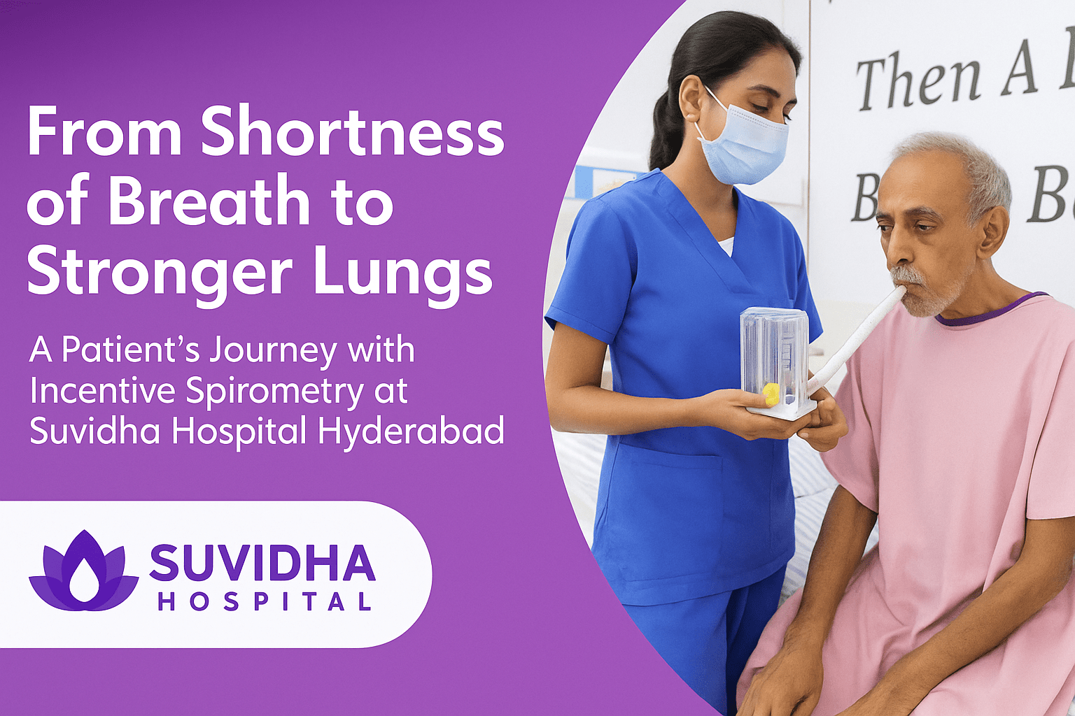 Spirometry in our Hyderabad Rehab Program