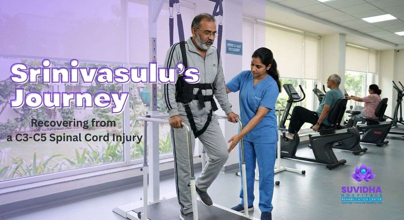 Srinivasulu’s Journey Recovering from a C3-C5 Spinal Cord Injury